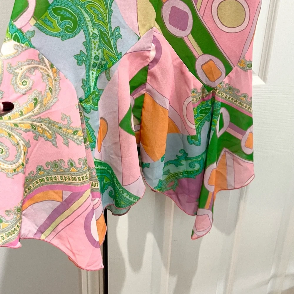 Urban Outfitters Scarlett Ruffle Midi Dress